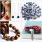 418Pcs Stone Jewelry Making Kit, Crystal Stone Bracelet Making Kit, Crystal Natural Stone Healing Beads for Jewelry Making, Bracelet Making Kits